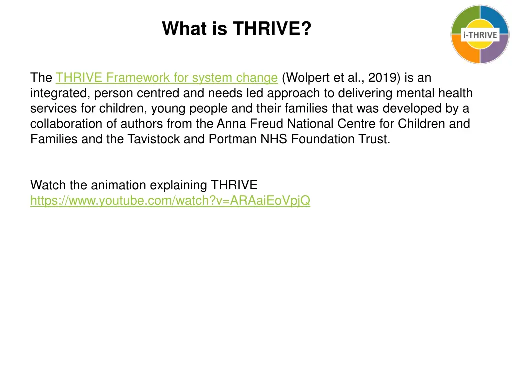 what is thrive