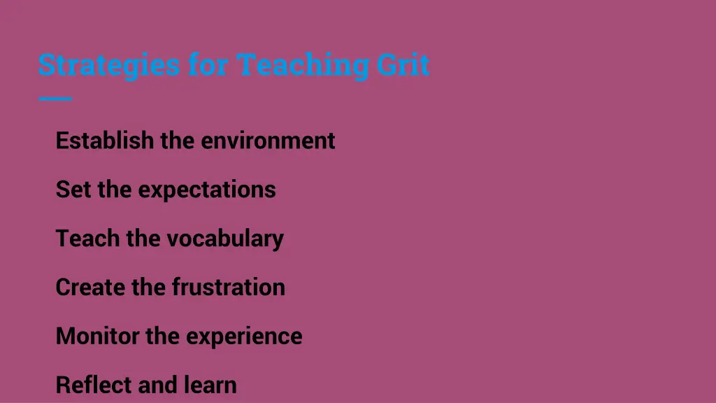 strategies for teaching grit