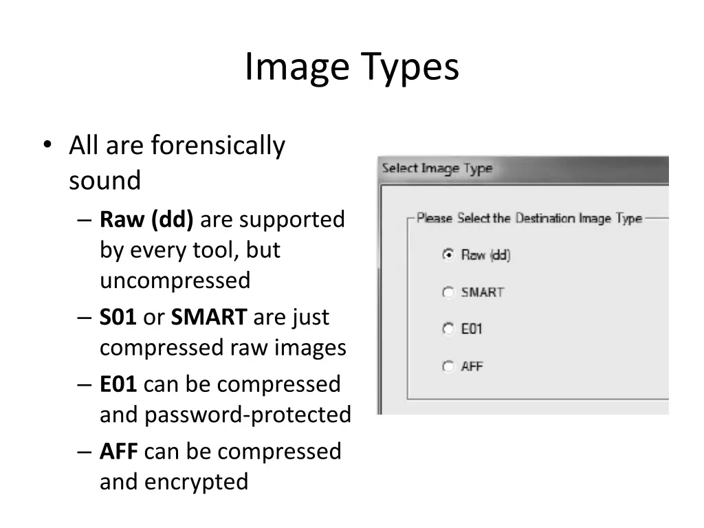 image types