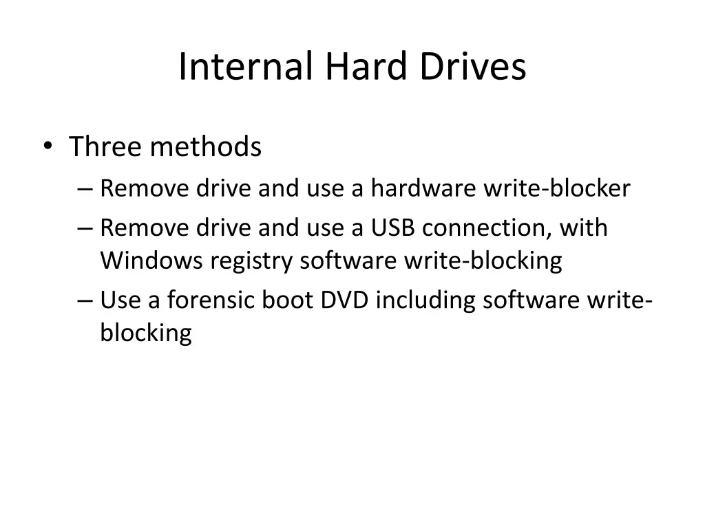 internal hard drives