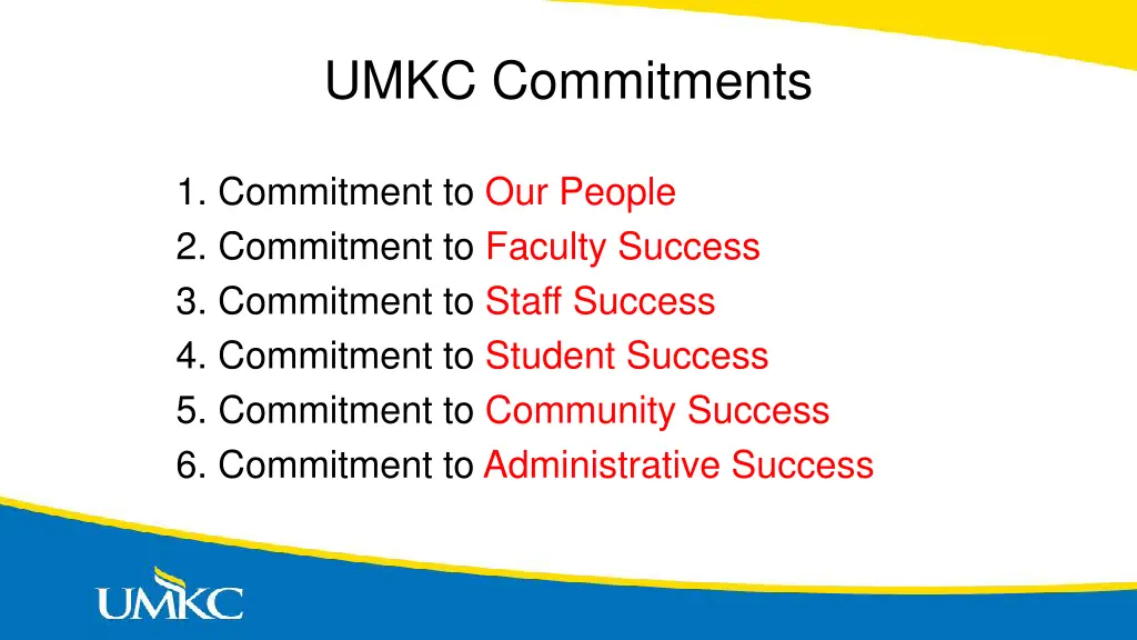 umkc commitments