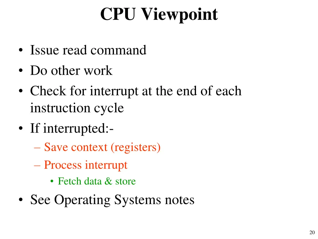 cpu viewpoint