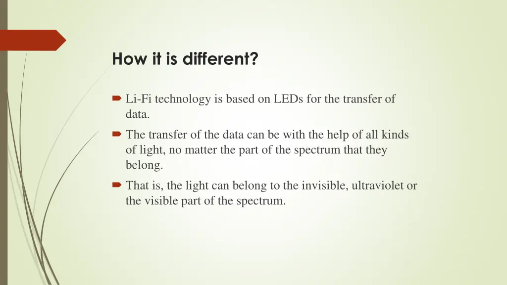 how it is different