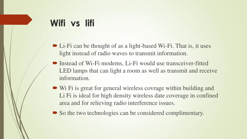 wifi vs lifi