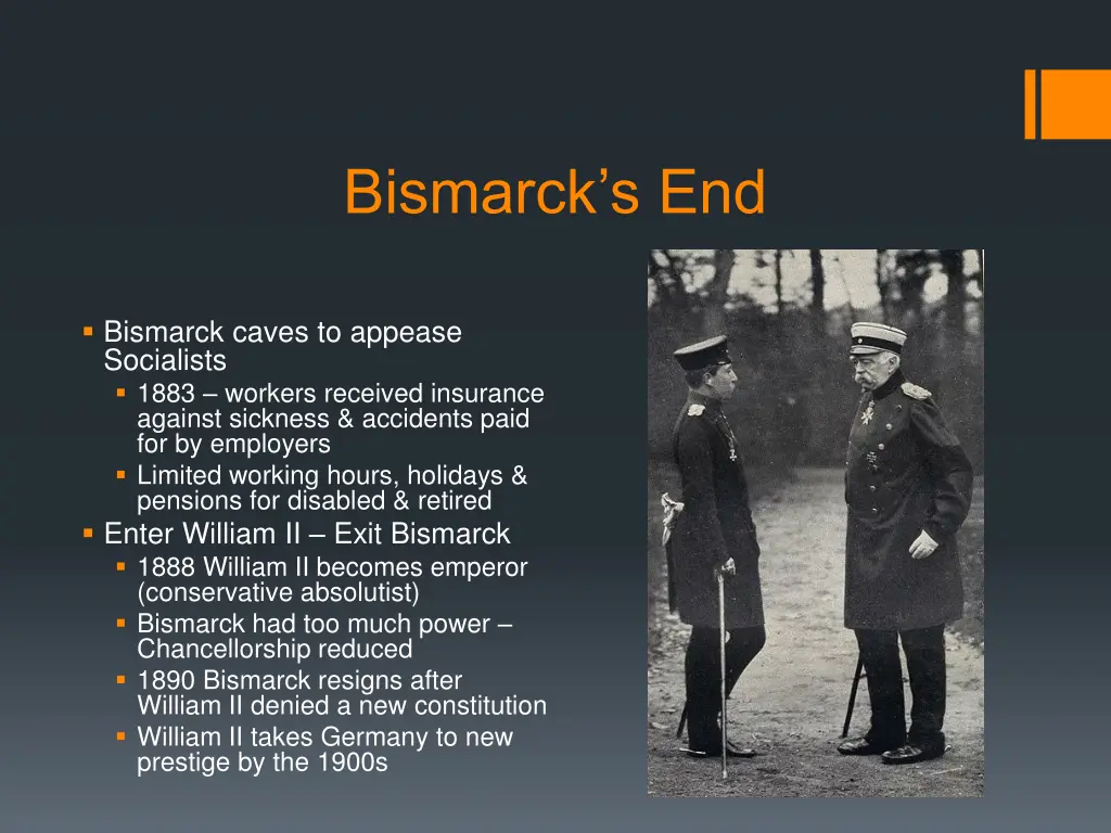 bismarck s end