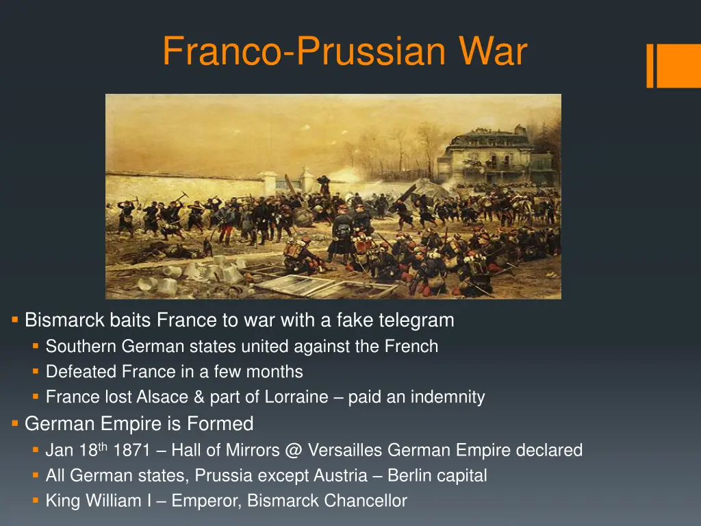 franco prussian war