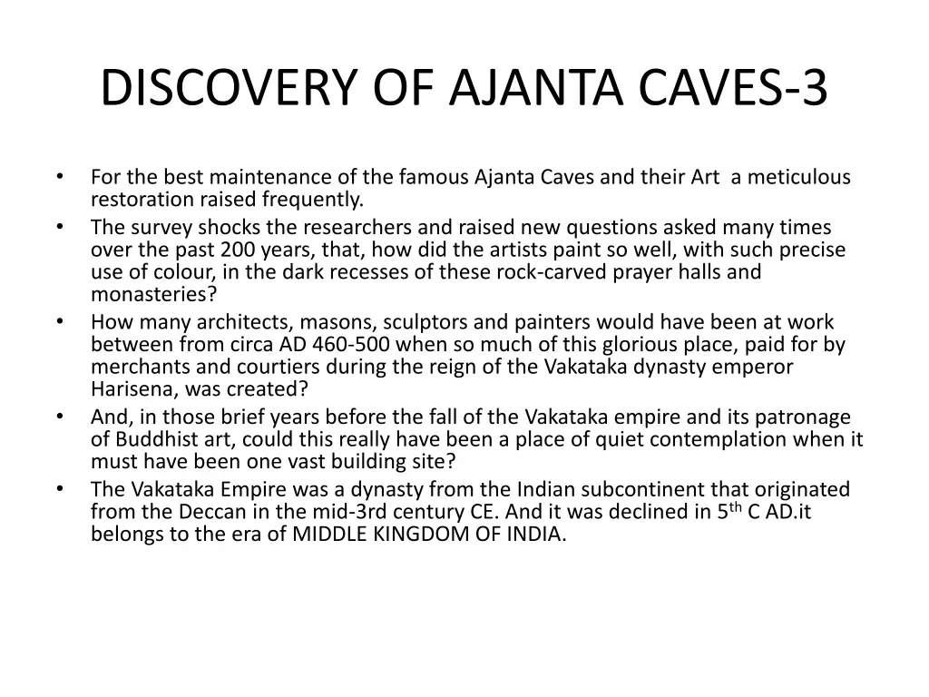 discovery of ajanta caves 3