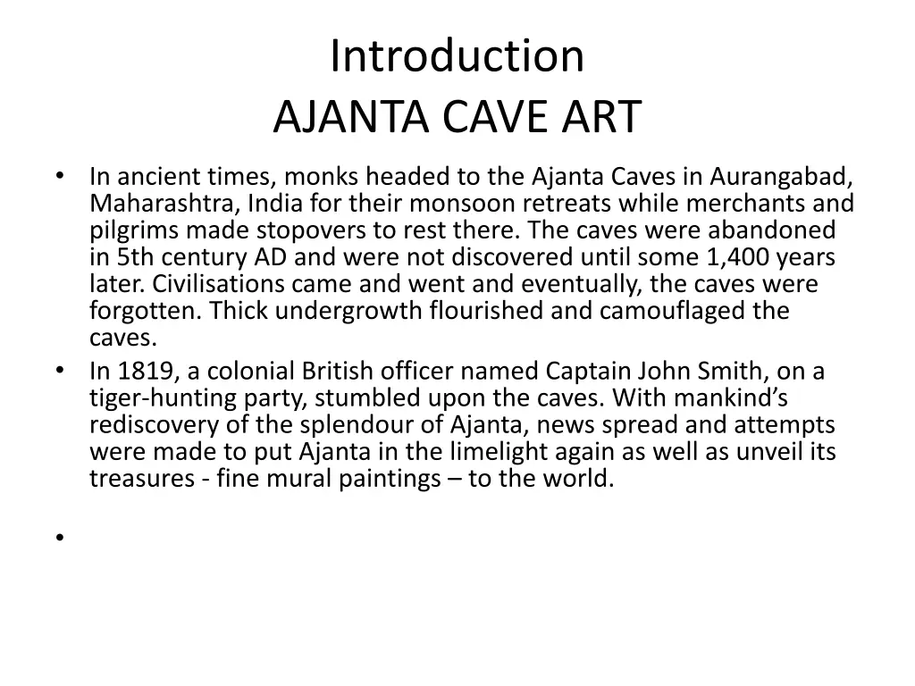 introduction ajanta cave art