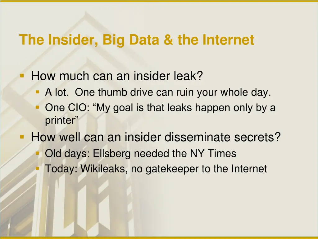 the insider big data the internet