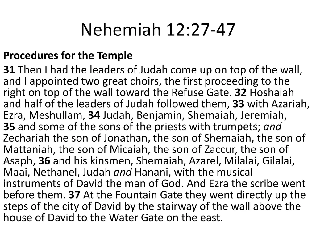 nehemiah 12 27 47 1