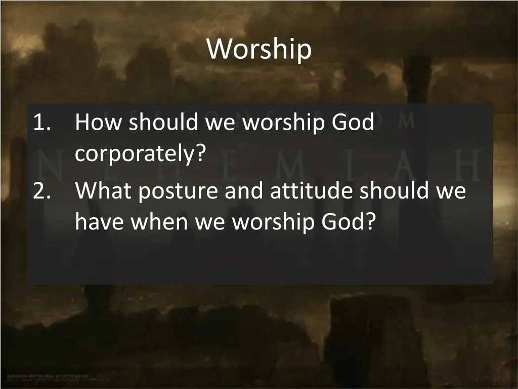 worship