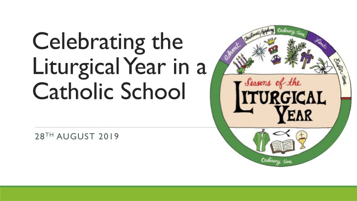 celebrating the liturgical year in a catholic