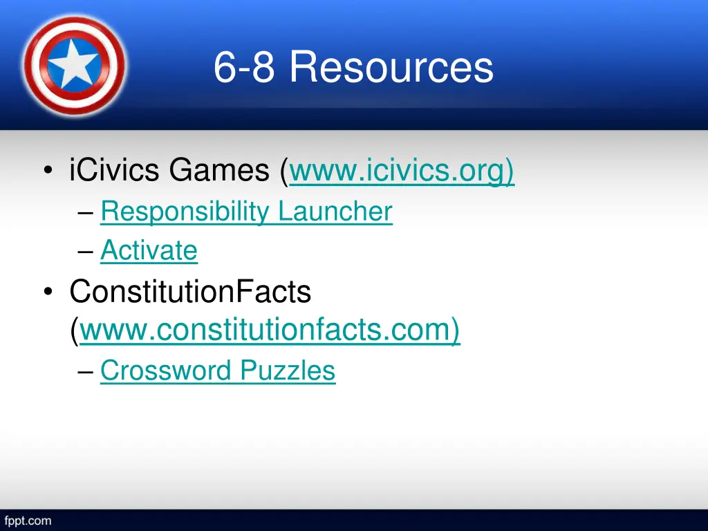 6 8 resources