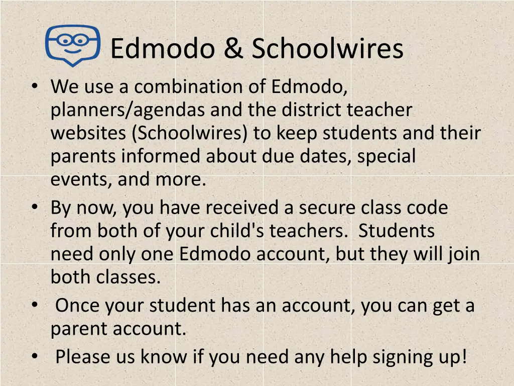 edmodo schoolwires we use a combination of edmodo