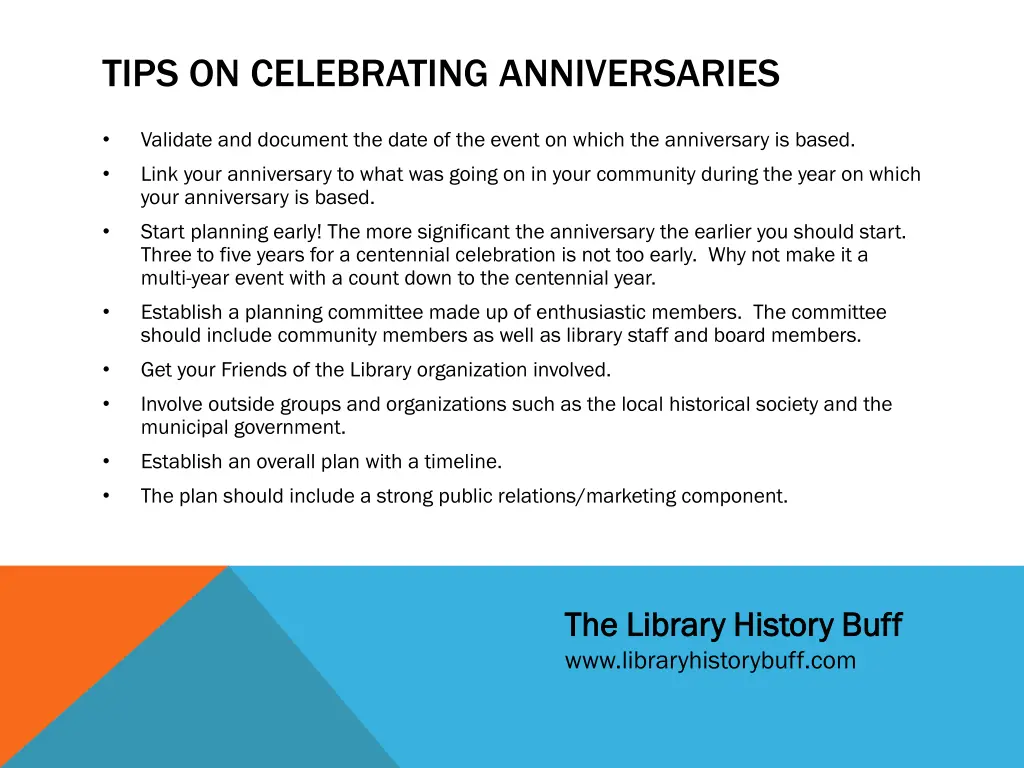 tips on celebrating anniversaries