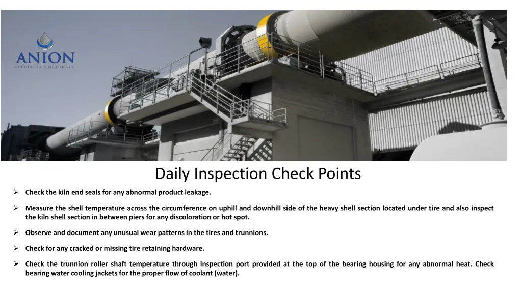 daily inspection check points 2