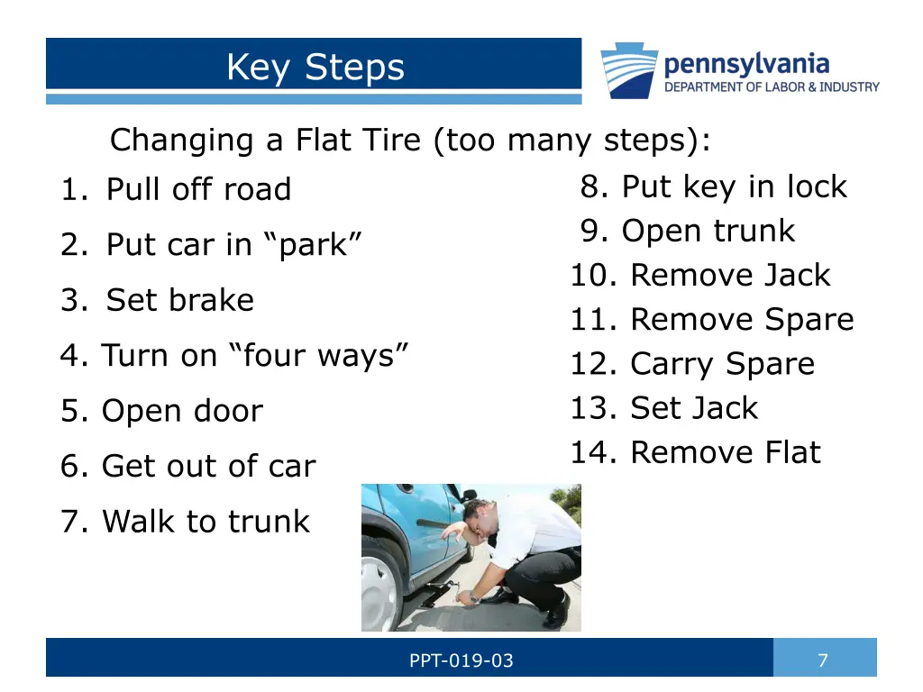 key steps