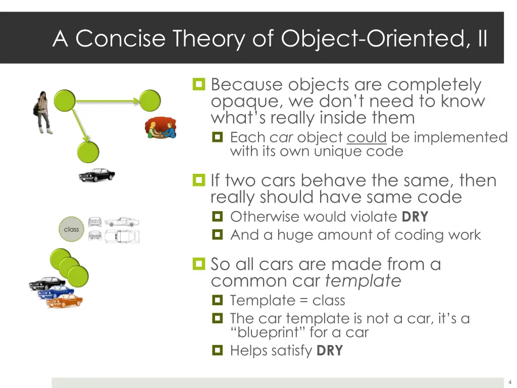 a concise theory of object oriented ii