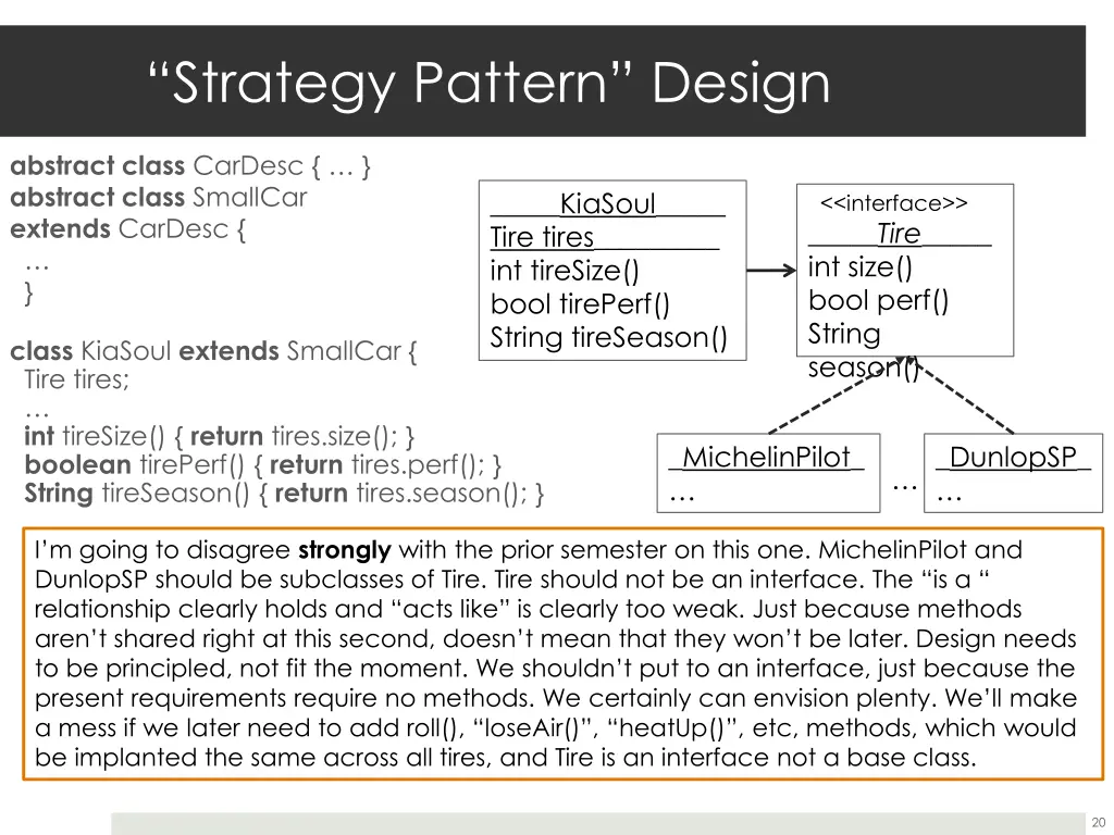 strategy pattern design 2