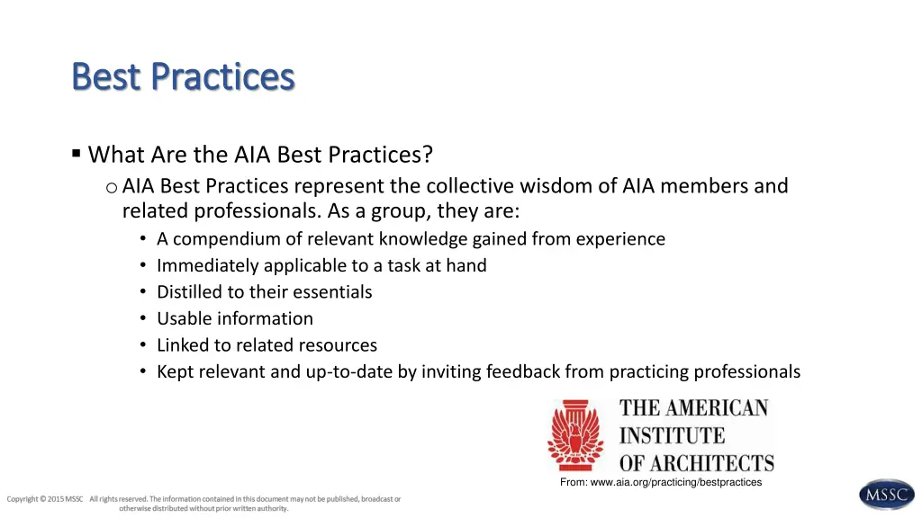 best practices best practices