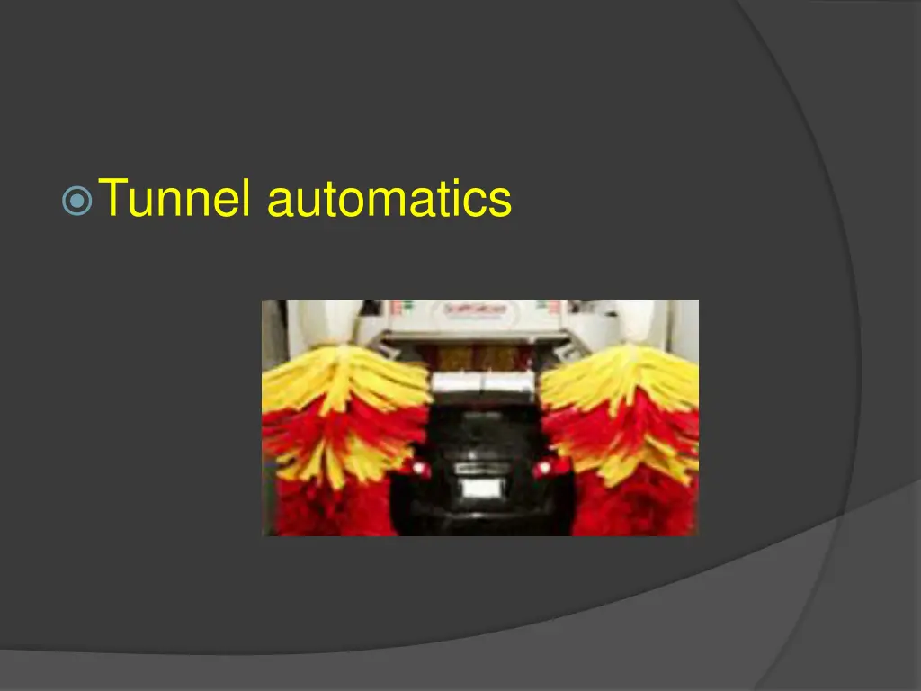 tunnel automatics