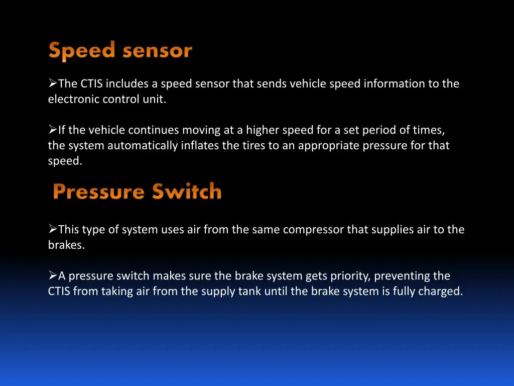 speed sensor