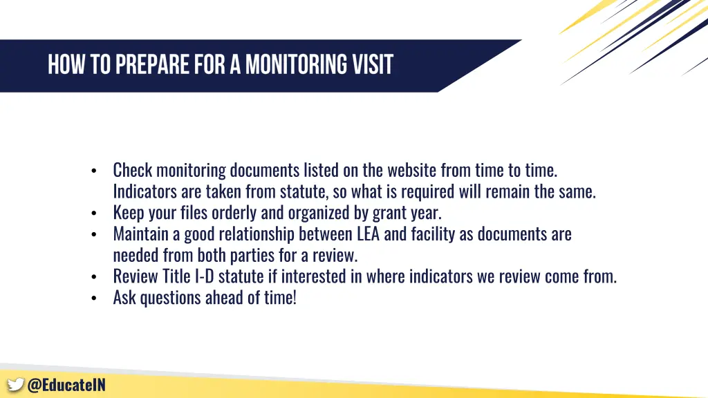 check monitoring documents listed on the website