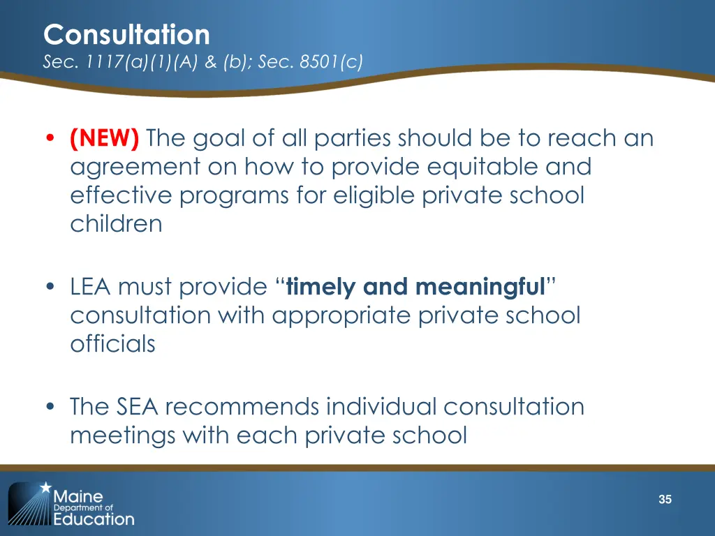 consultation sec 1117 a 1 a b sec 8501 c