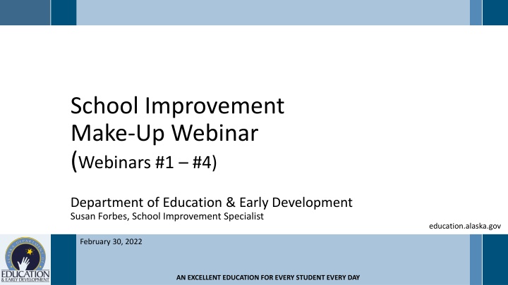 school improvement make up webinar webinars 1 4