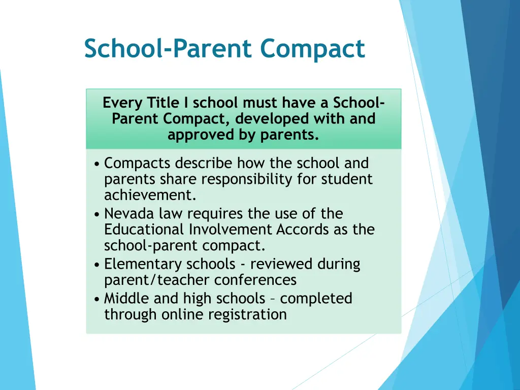 school parent compact