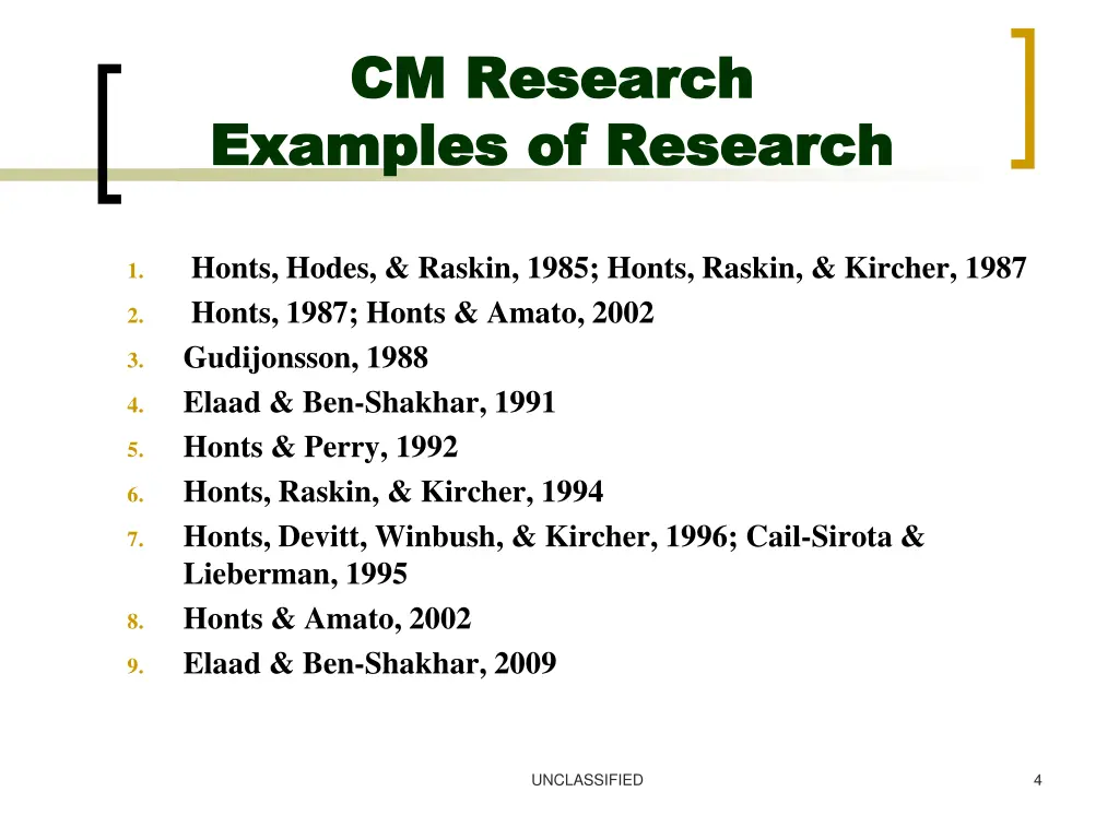 cm research cm research examples of research