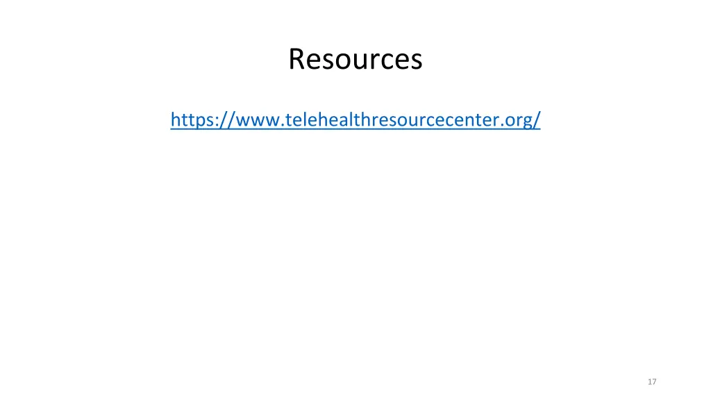 resources