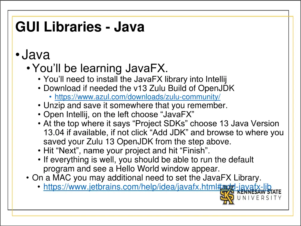 gui libraries java