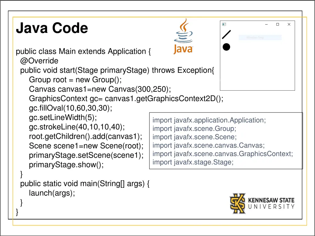 java code