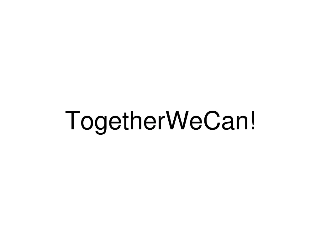 togetherwecan