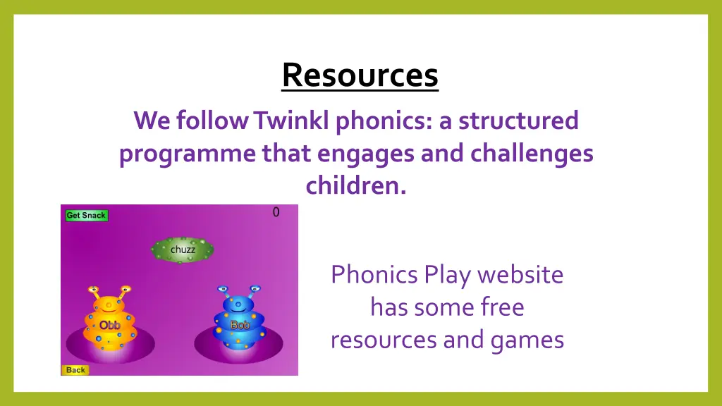 resources