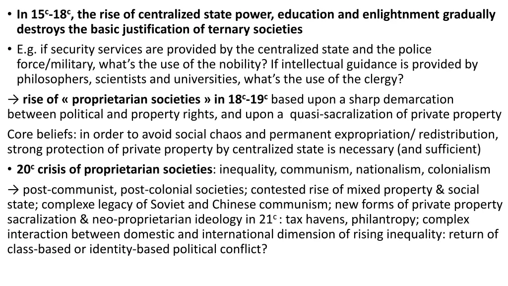 in 15 c 18 c the rise of centralized state power