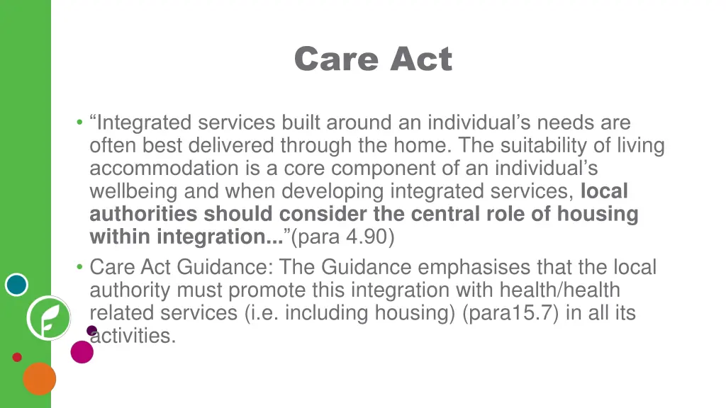 care act