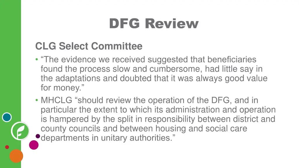 dfg review