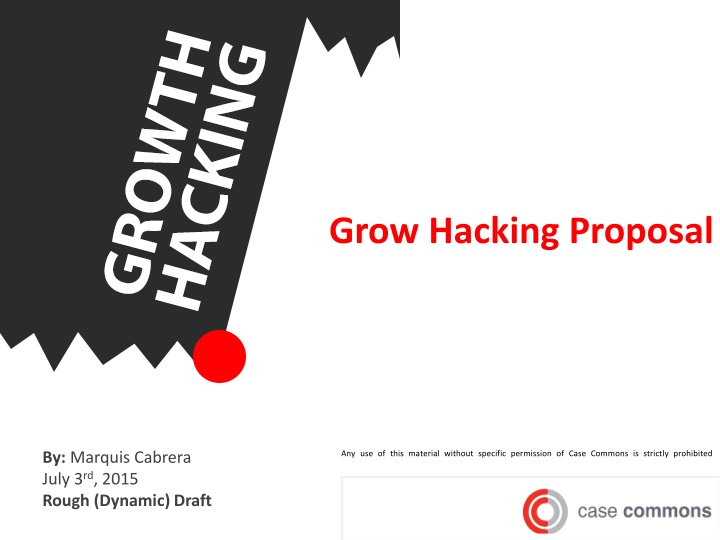 grow hacking proposal