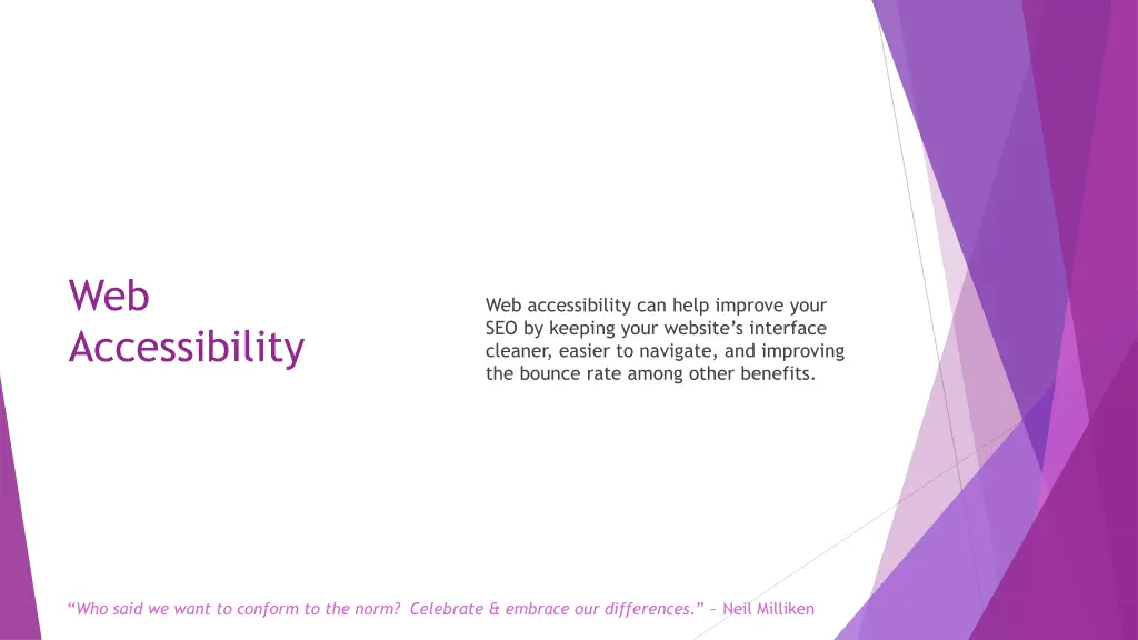 web accessibility