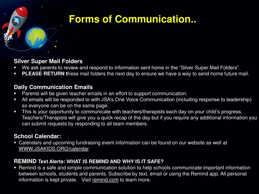 forms of communication