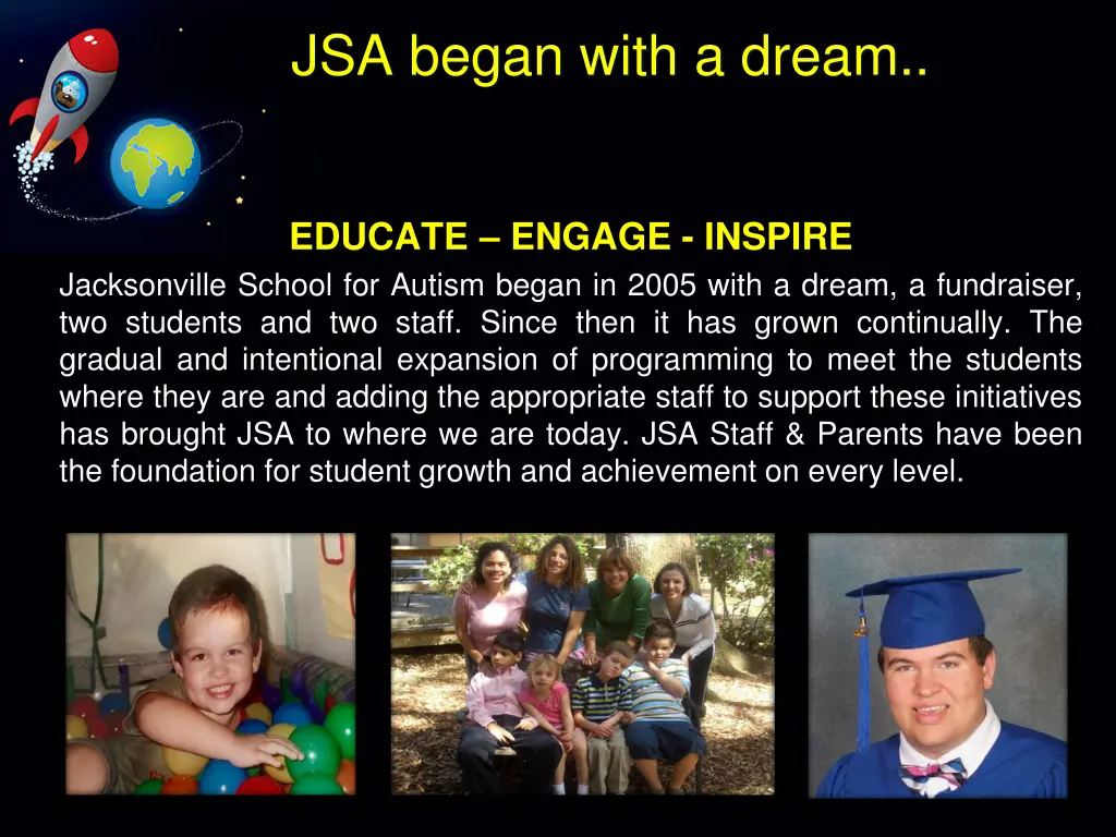 jsa began with a dream