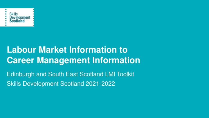 labour market information to career management