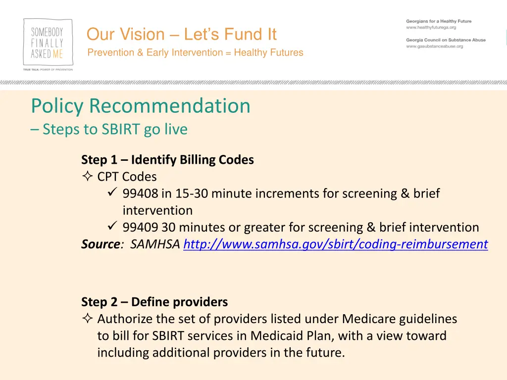 our vision let s fund it prevention early 1