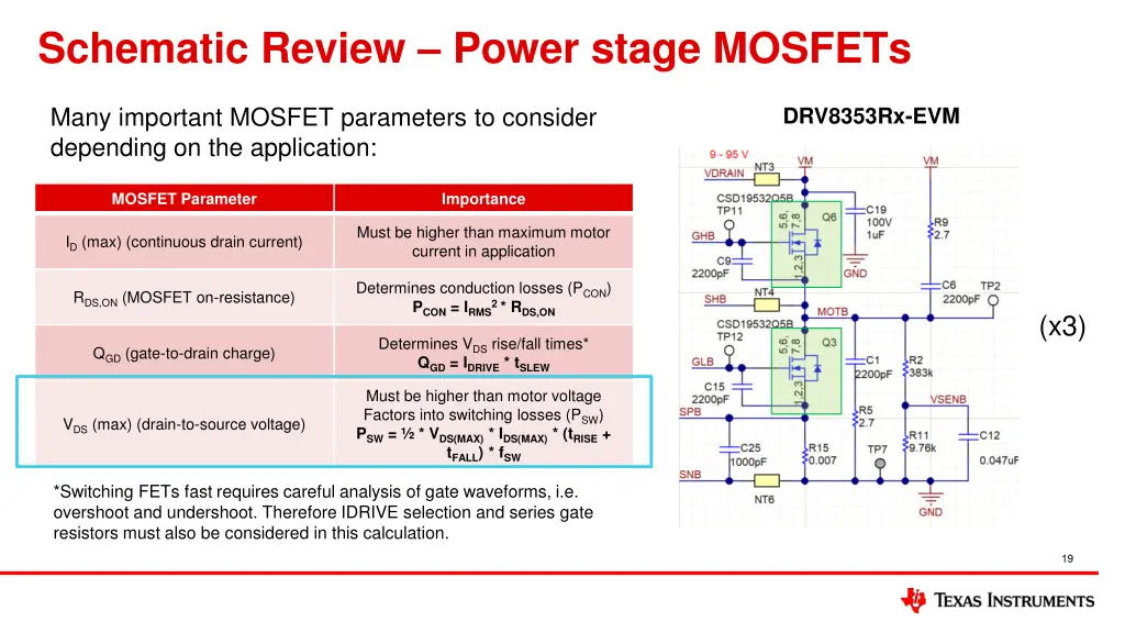 schematic review power stage mosfets 4