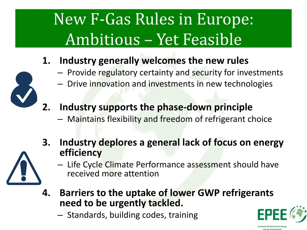 new f gas rules in europe ambitious yet feasible