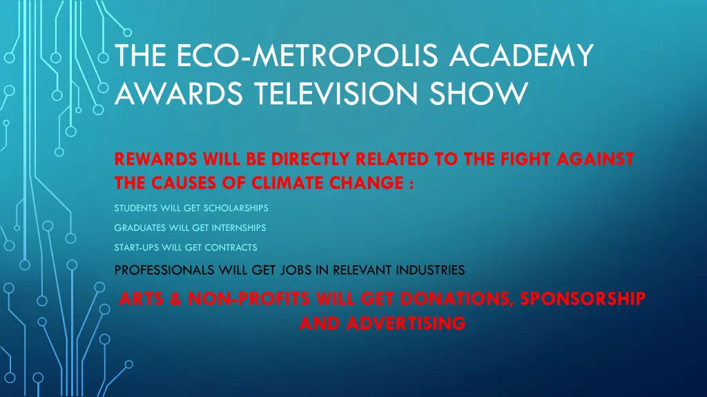 the eco metropolis academy awards television show 10