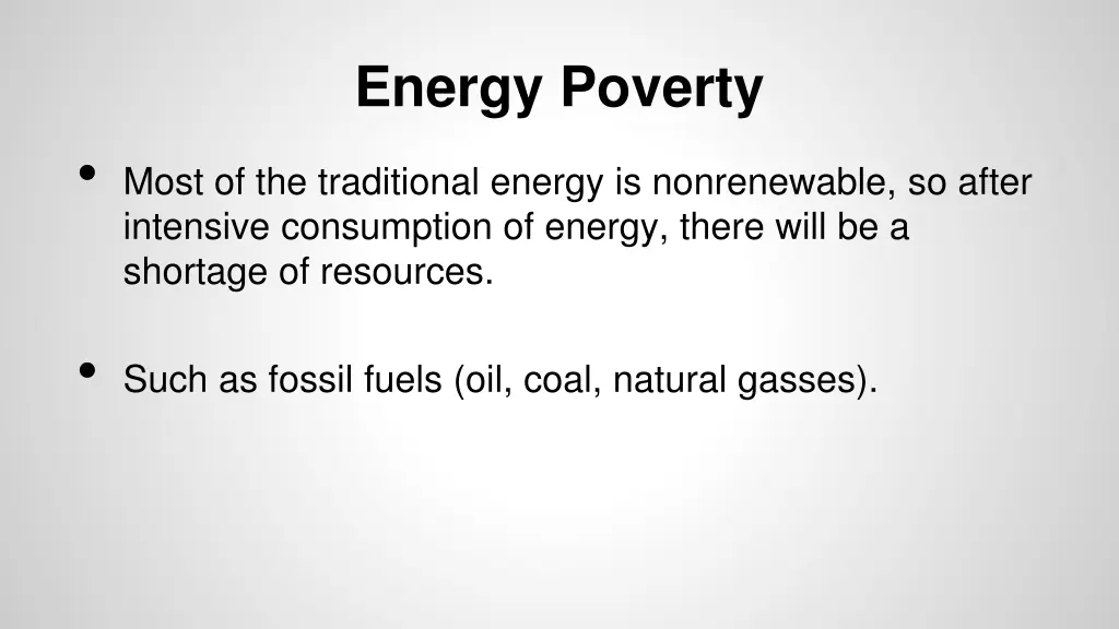 energy poverty