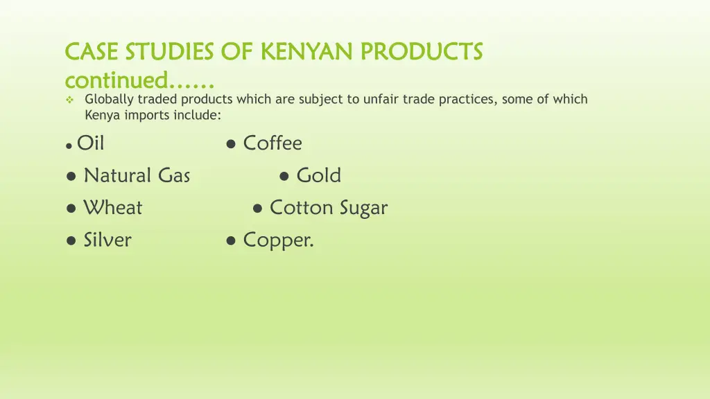 case studies of kenyan products case studies